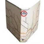 London Train Map 3 Ring Binder