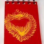 Sacred Heart Spiral Notebook